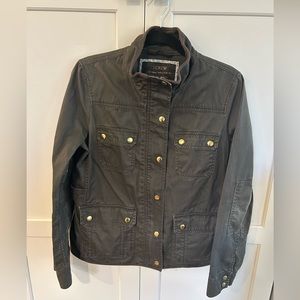 J.Crew Women’s Medium Utility Jacket Army Green